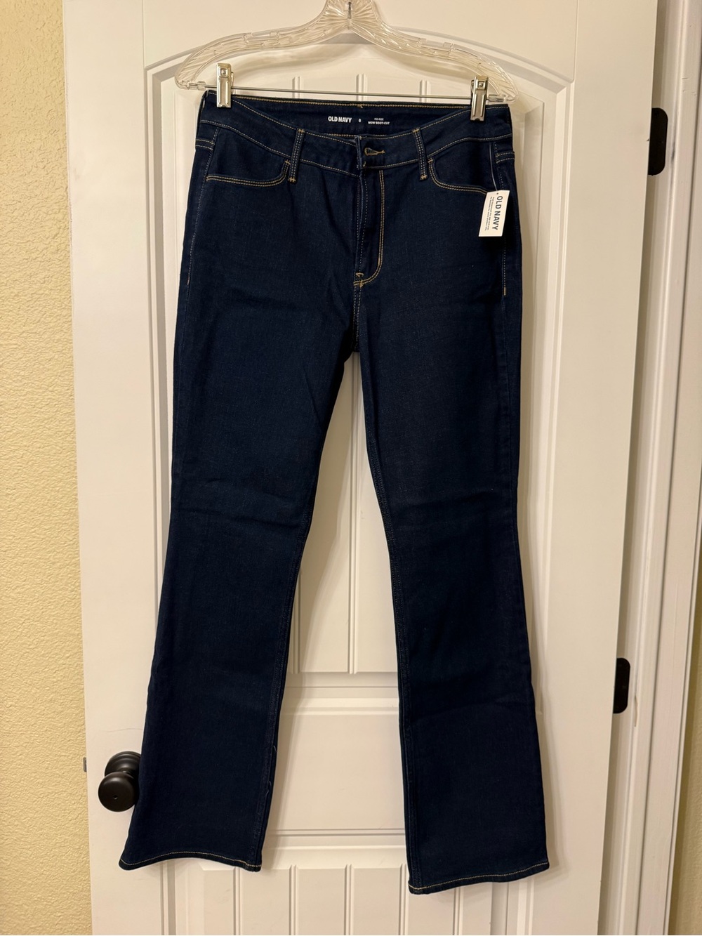 Old Navy Women's Dark Navy Flare Jeans
